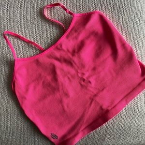 Free People Movement Happiness Runs Skinny Strap Crop Tank